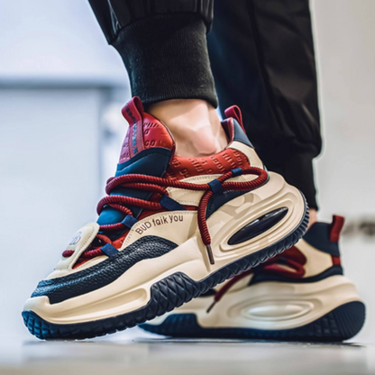 STYLISH THICK-BOTTOM SNEAKERS I-0207