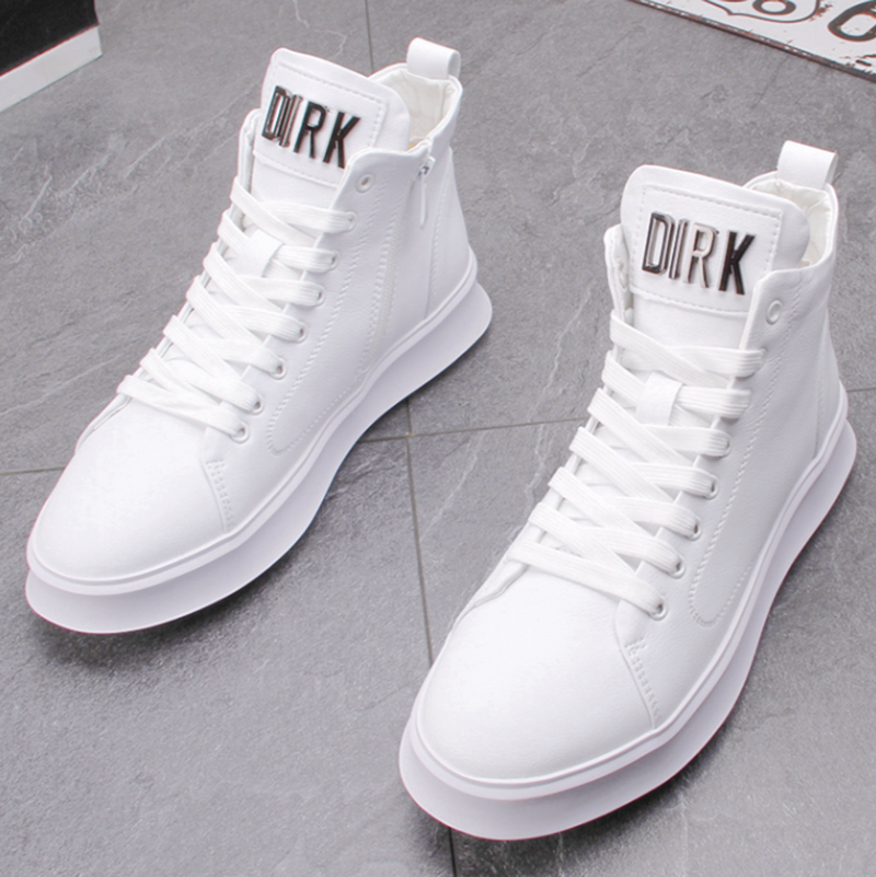 HIGH-TOP LACE-UP SNEAKERS I-0187