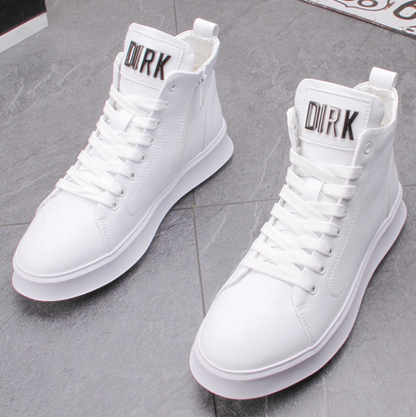 HIGH-TOP LACE-UP SNEAKERS I-0187