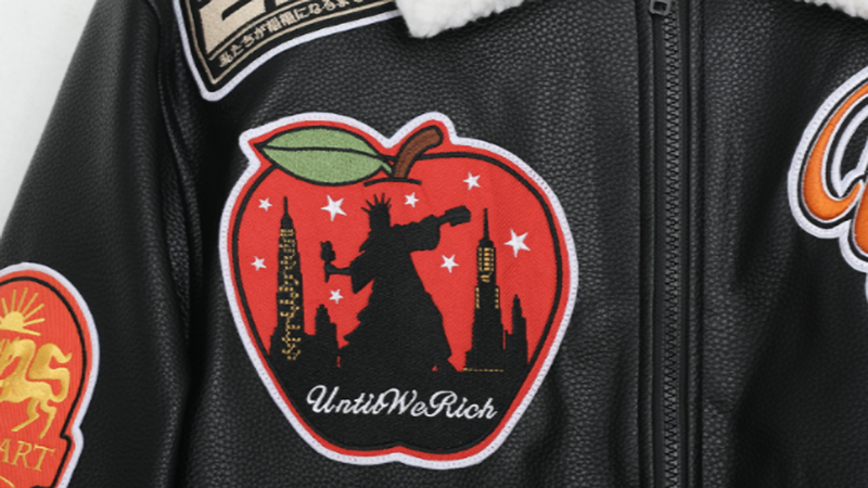 HEAVY DUTY EMBROIDERED JACKET I-0181