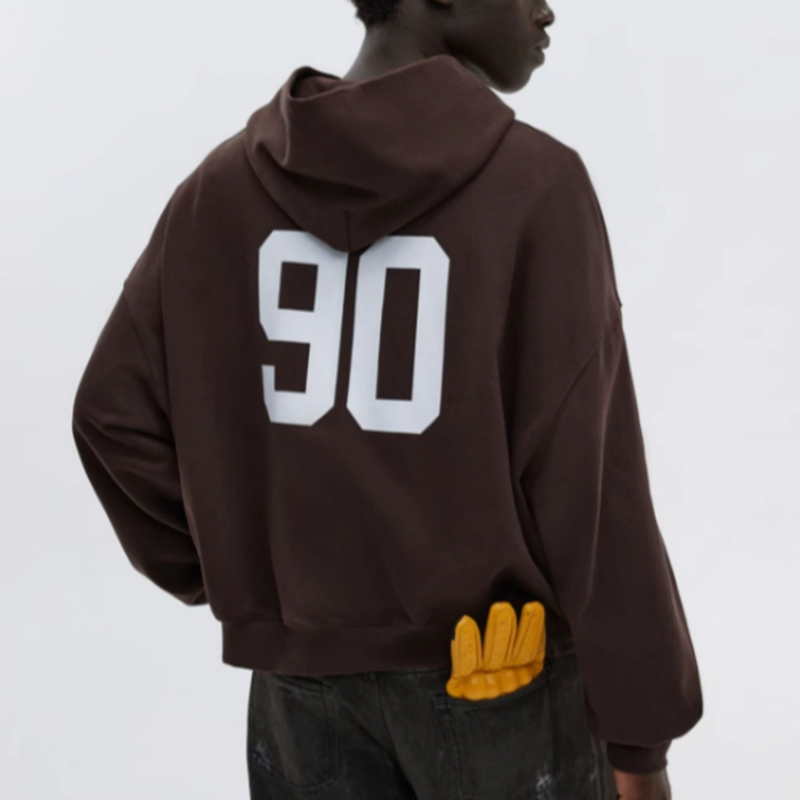 RETRO EMBROIDERED HOODED JACKET I-0066