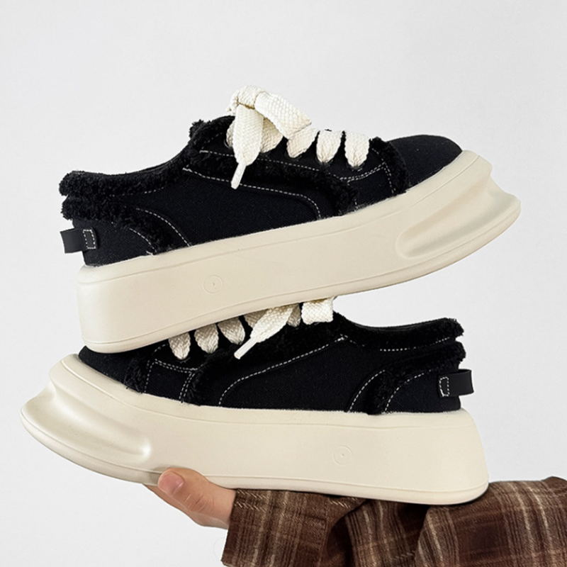 CUTE BIG-HEAD CANVAS SHOES I-0227