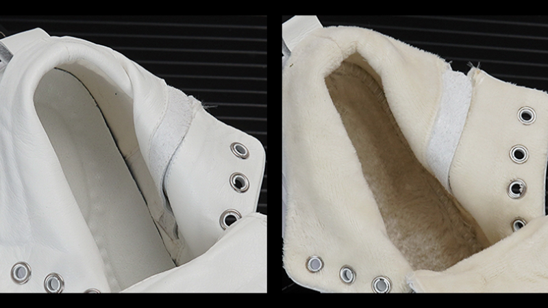 HIGH-TOP LACE-UP SNEAKERS I-0187