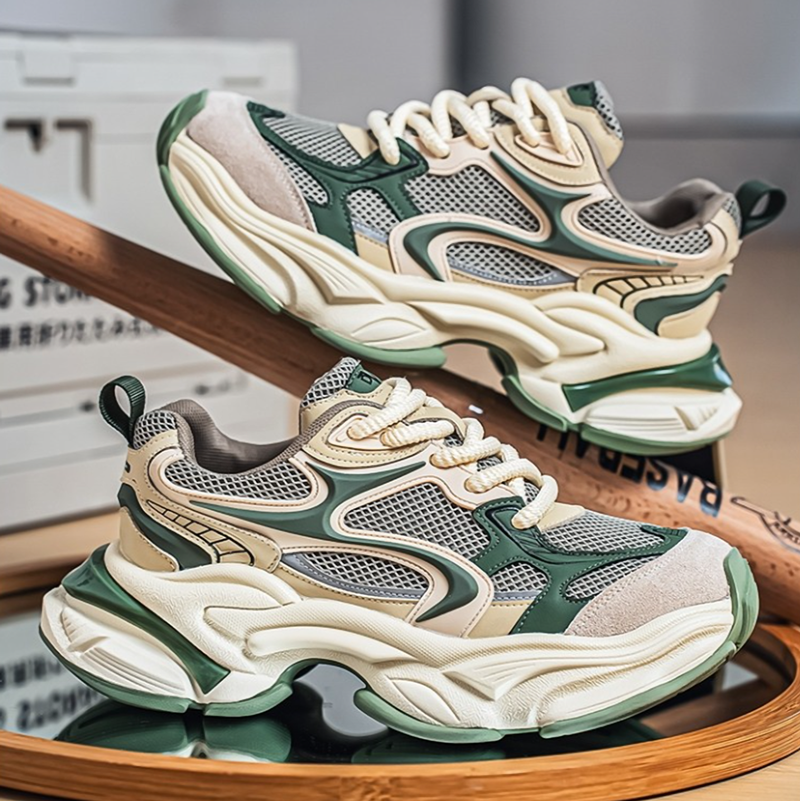 MESH HEIGHTENING SPORTS SHOES I-0216