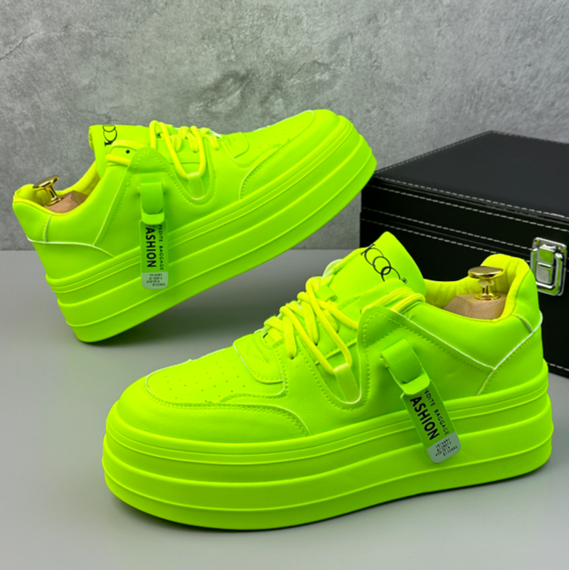 ELEVATED THICK SOLE SNEAKERS I-0201