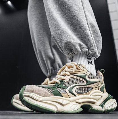 MESH HEIGHTENING SPORTS SHOES I-0216