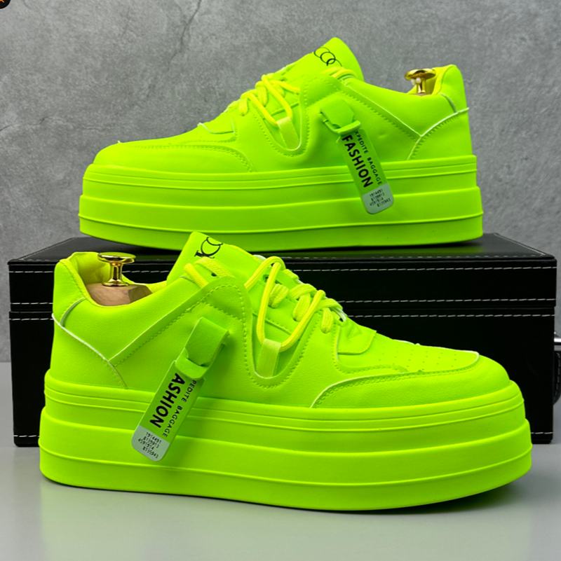 ELEVATED THICK SOLE SNEAKERS I-0201