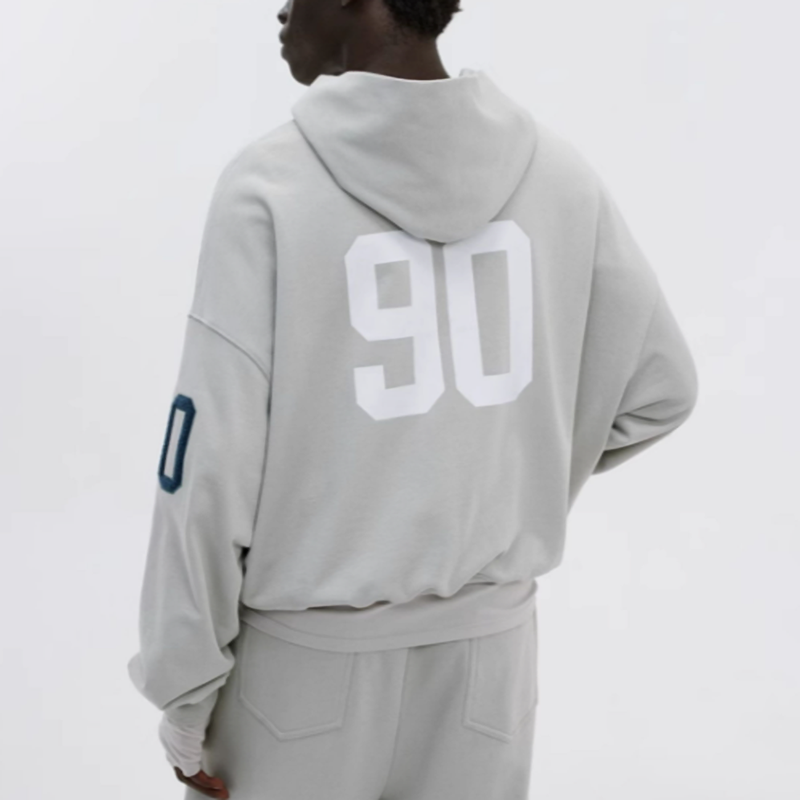 RETRO EMBROIDERED HOODED JACKET I-0066