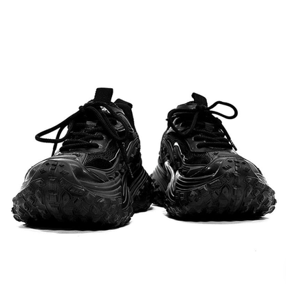 BLACK KNIGHTS THICK SOLE SNEAKERS I-0203