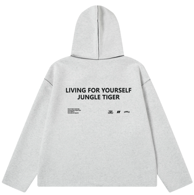 HEAVYWEIGHT V-NECK HOODED SWEATSHIRT I-0193