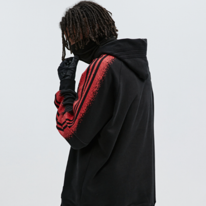 COLOR CLASH HOODIE JACKET I-0067