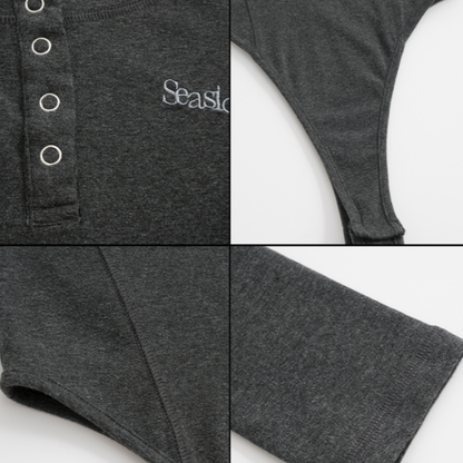 EMBROIDERED BODYSUIT I-0104