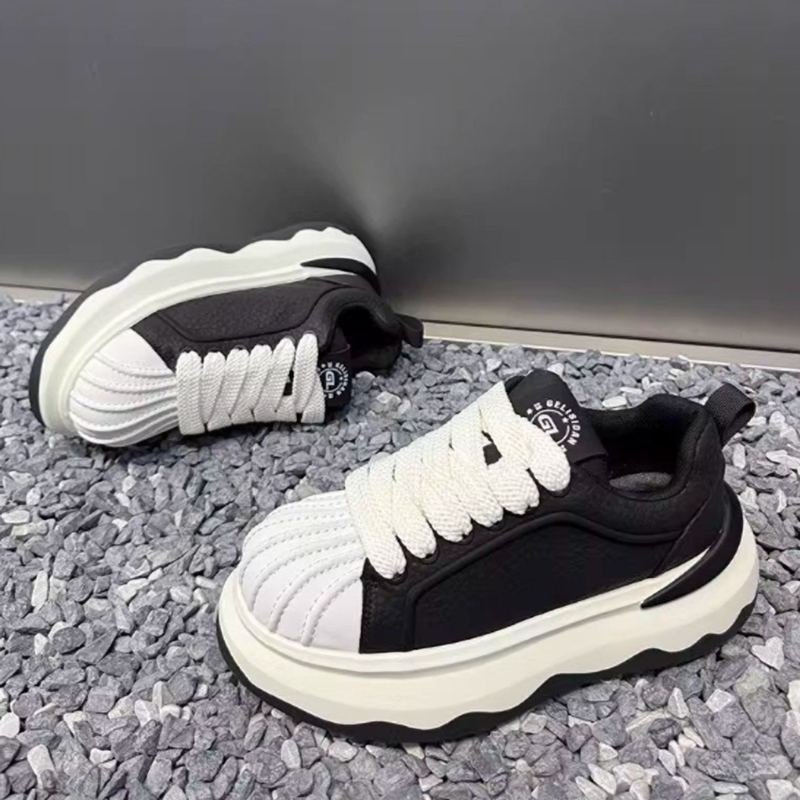 THICK SOLE CASUAL SNEAKERS I-0210