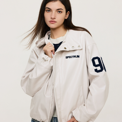 RETRO EMBROIDERED HOODED JACKET I-0076