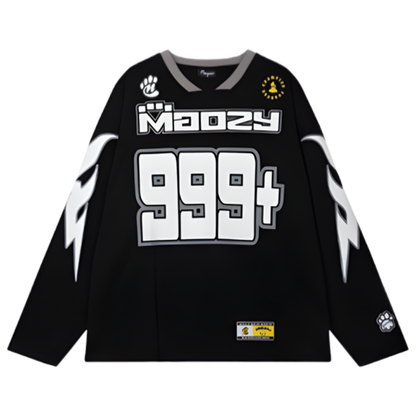 RETRO HOCKEY JERSEY SWEATSHIRT I-0198