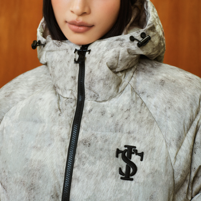 RETRO TIE-DYE HOODIE JACKET I-0141