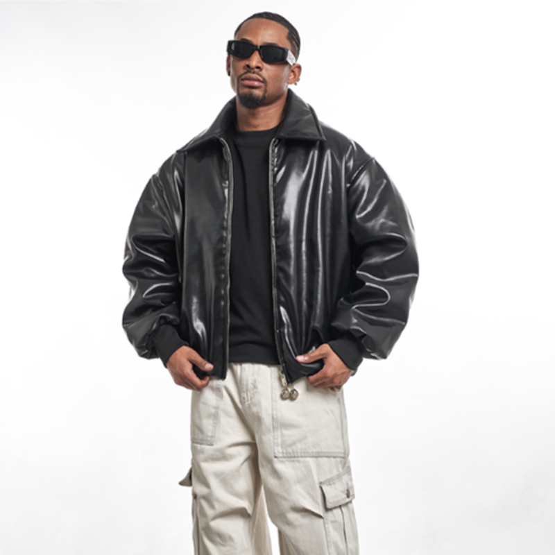 RETRO BOMBER JACKET I-0139