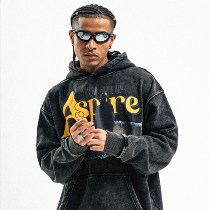 RETRO HOODIE SWEATSHIRT I-0163