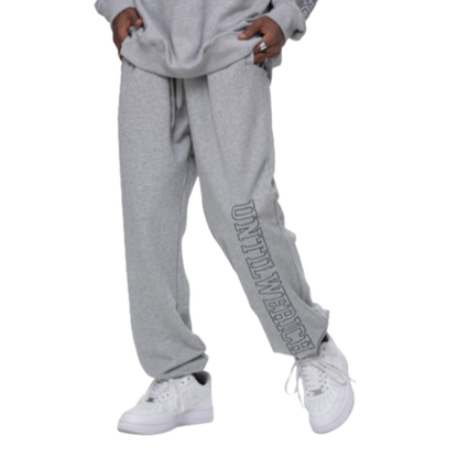 EMBROIDERED TERRY SWEATPANTS I-0016
