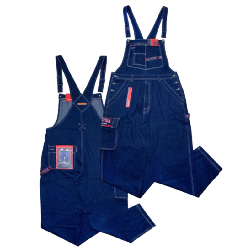 CASUAL STRAPPY DENIM OVERALLS I-0129