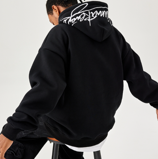 EMBROIDERED HEAVYWEIGHT HOODIE I-0064