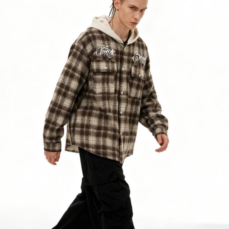 FUNKY BBOY HOODED SHIRT I-0175