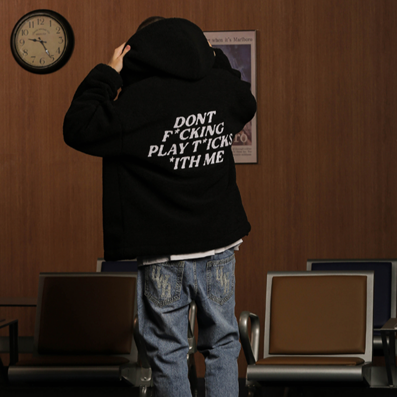 HOODED FLEECE JACKET I-0007