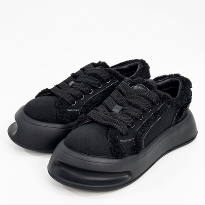 CUTE BIG-HEAD CANVAS SHOES I-0227