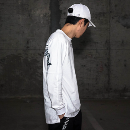 CHICANO FUNK HIP HOP LONG SLEEVE TEE I-0112