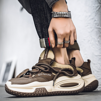 STYLISH THICK-BOTTOM SNEAKERS I-0207