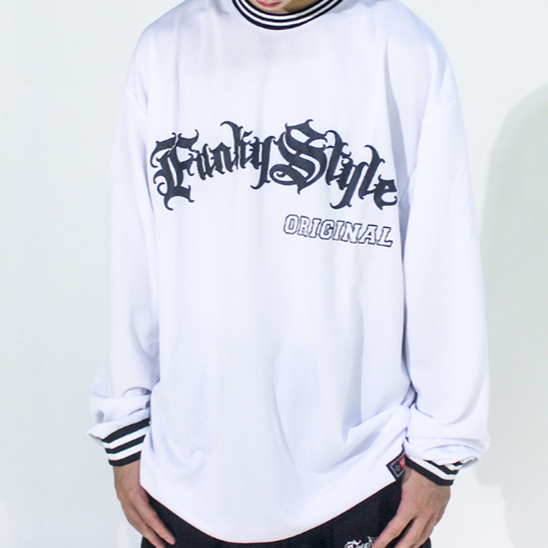 FUNKY CHICANO HIP HOP LONG SLEEVE TEE I-0109