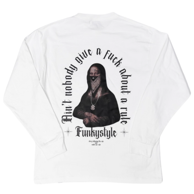 RETRO BBOY OVERSIZED LONG SLEEVE TEE I-0123