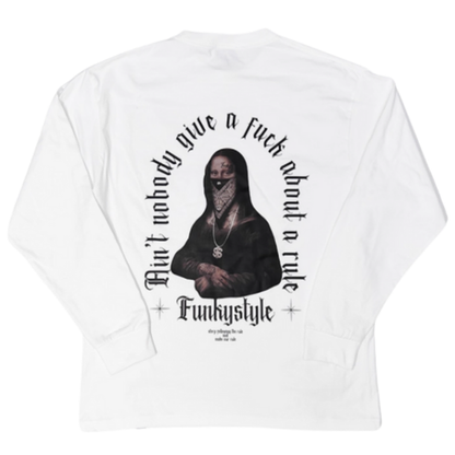 RETRO BBOY OVERSIZED LONG SLEEVE TEE I-0123