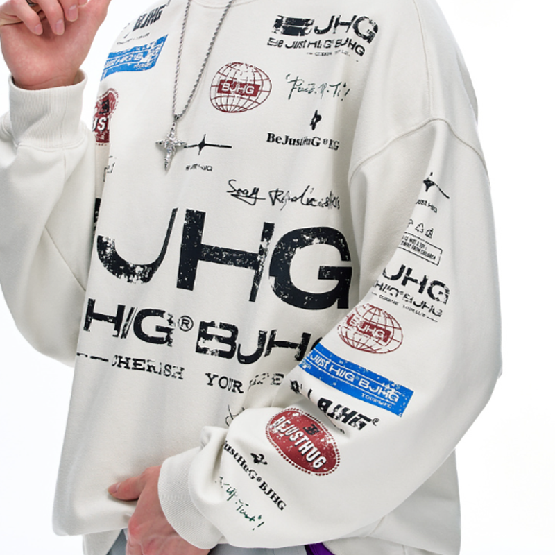 CASUAL OVERSIZED SWEATSHIRT I-0178