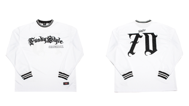 FUNKY CHICANO HIP HOP LONG SLEEVE TEE I-0109