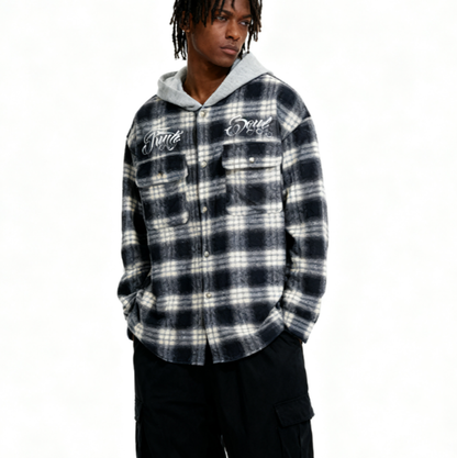 FUNKY BBOY HOODED SHIRT I-0175