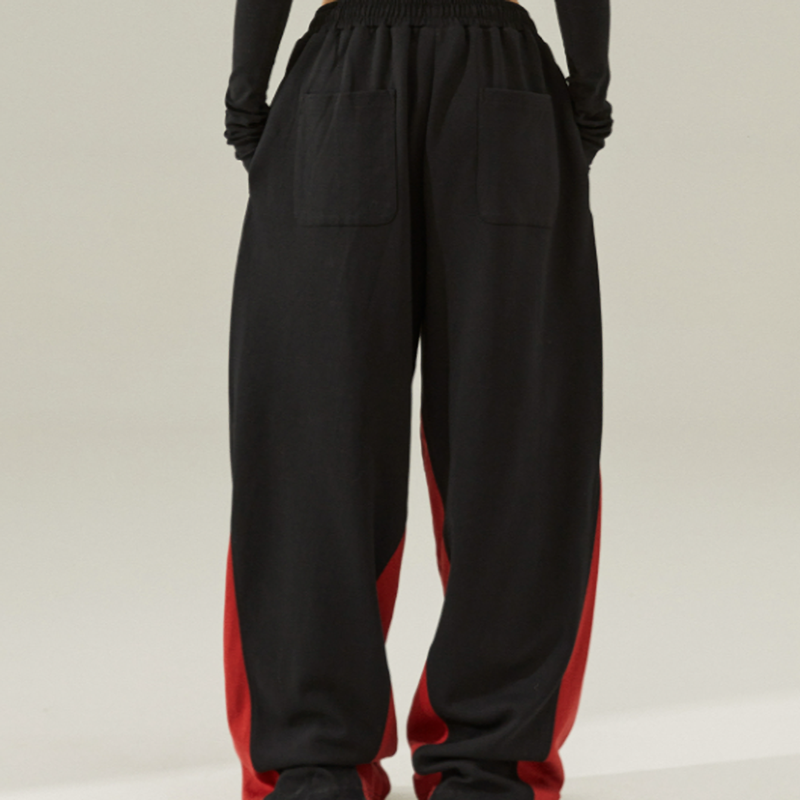 COLORFUL WIDE-LEG JAZZ PANTS I-0098