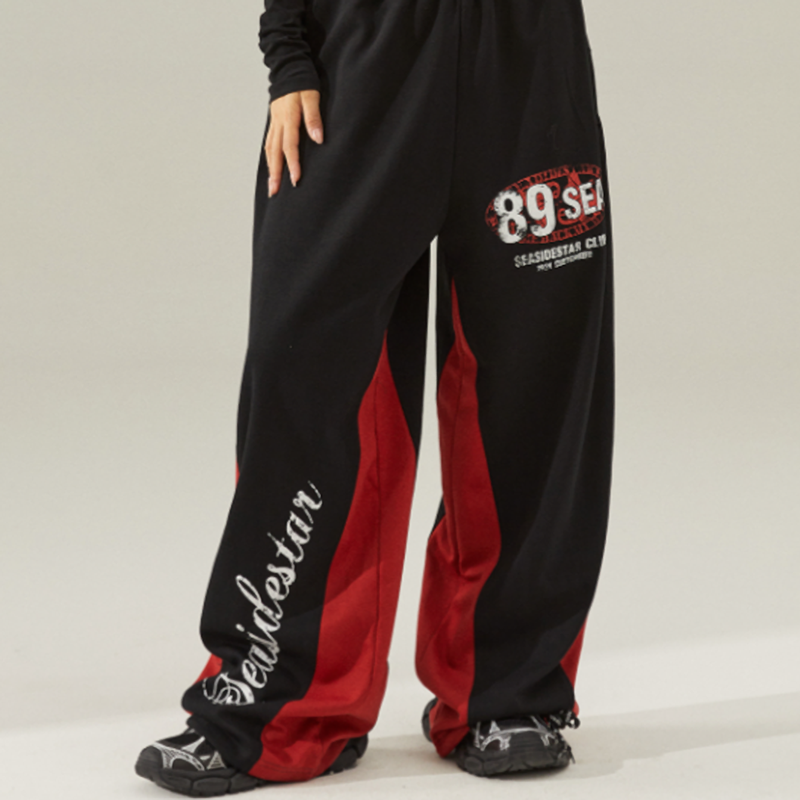 COLORFUL WIDE-LEG JAZZ PANTS I-0098