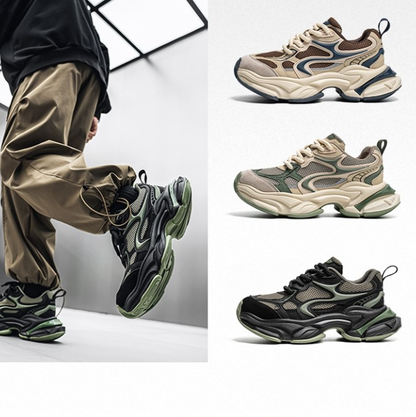 MESH HEIGHTENING SPORTS SHOES I-0216