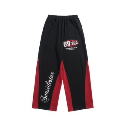 COLORFUL WIDE-LEG JAZZ PANTS I-0098