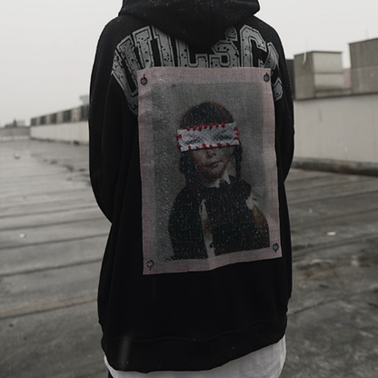 RETRO HIP-HOP HOODED SWEATSHIRT I-0149