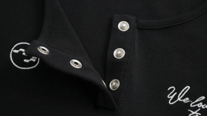 EMBROIDERED STREET STYLE T-SHIRT I-0103