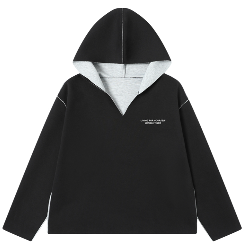 HEAVYWEIGHT V-NECK HOODED SWEATSHIRT I-0193