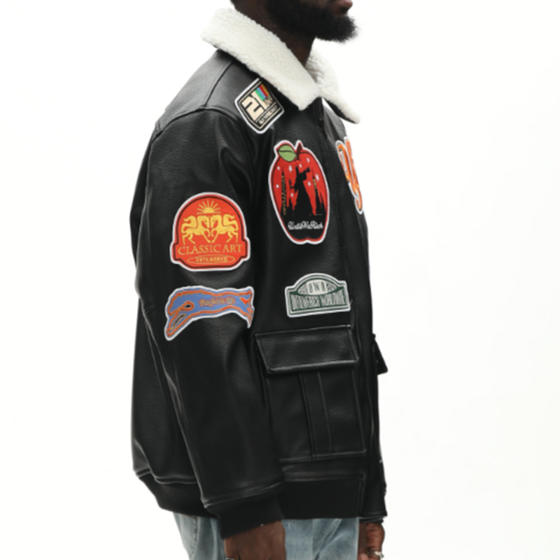 HEAVY DUTY EMBROIDERED JACKET I-0181