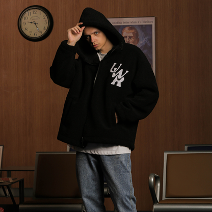 HOODED FLEECE JACKET I-0007