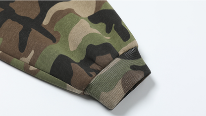 THICK CAMOUFLAGE SWEATSHIRT I-0061