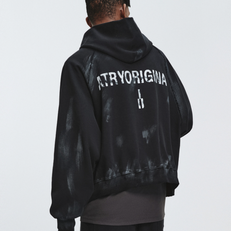 DESTRUCTION PRINT HOODIE I-0074