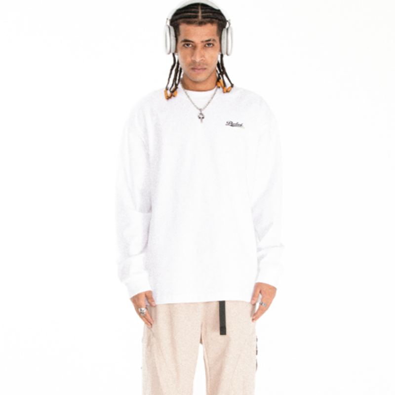 HEAVYWEIGHT COTTON LONG SLEEVE TEE I-0162