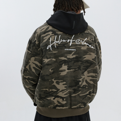 CAMOUFLAGE TRACKER JACKET I-0072