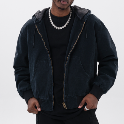 VINTAGE CANVAS DENIM JACKET I-0026